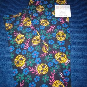 LulaRoe Sugarskull Leggings